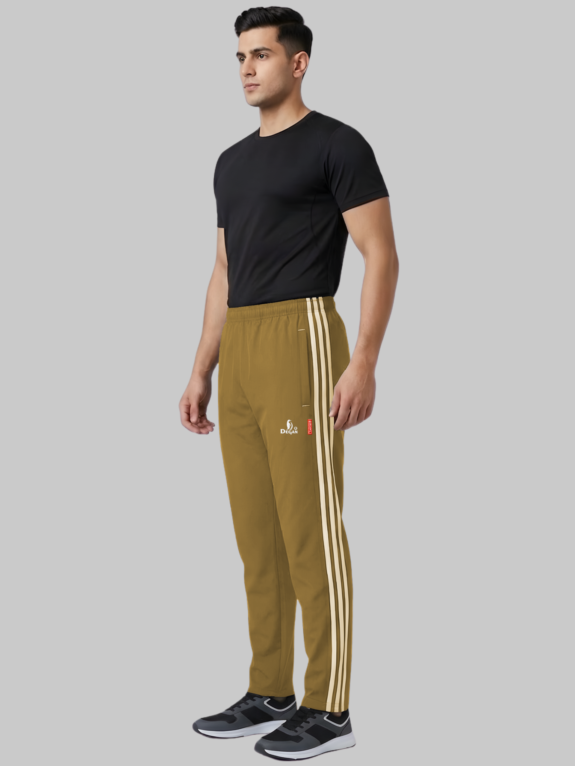 Men's Premium Sports Track Pant with Side Stripes